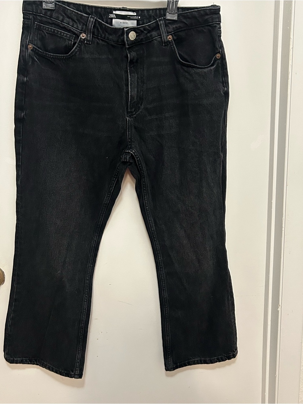 Zara womens Black Bootcut Jeans